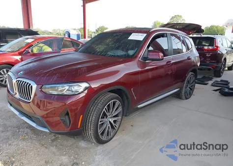 2022 BMW X3 xDrive30I from USA, damaged, VIN 5UX53DP00N9M03407